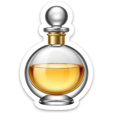 Create a perfume bottle emoji tine emoji  sticker