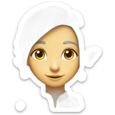 shy-silver-young-yellow-eyed-elf-girl sticker