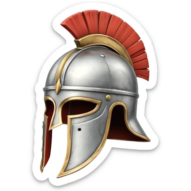 Roman Gladiator helmet sticker
