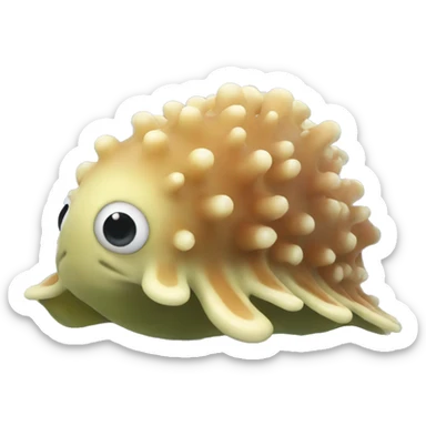 sea slug  sticker