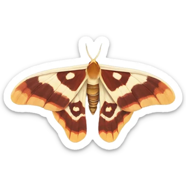 Atlas moth  sticker
