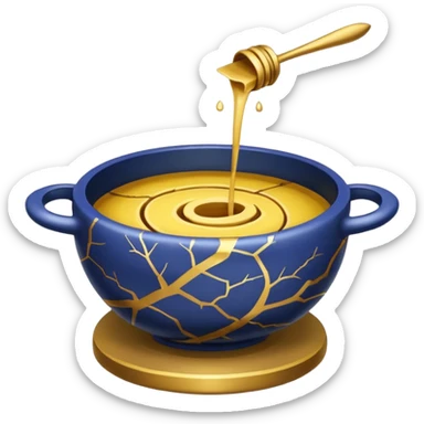 Kintsugi sticker