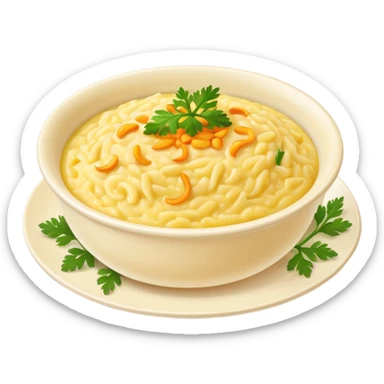 Saffron risotto Milanese style sticker