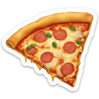 Pizza sticker