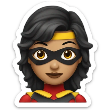 robin superhero girl sticker