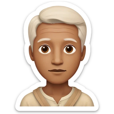 Cinematic Realistic Hayao Miyazaki Portrait Emoji, depicted as a visionary filmmaker with a gentle imaginative expression and artistic flair, rendered with delicate textures and soft enchanting lighting that captures his legendary storytelling. sticker