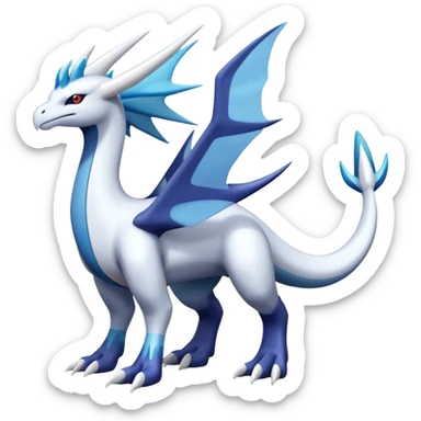 lugia-dialga-suicune-hybrid, full body sticker
