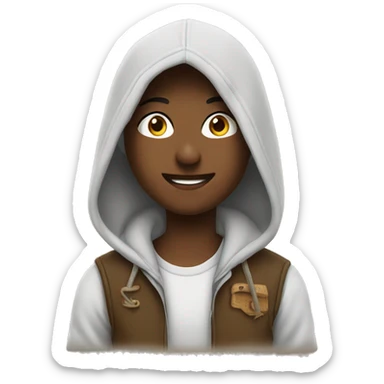 ranch ethic hoodie sticker