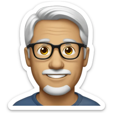 50-yo-man-glasses sticker