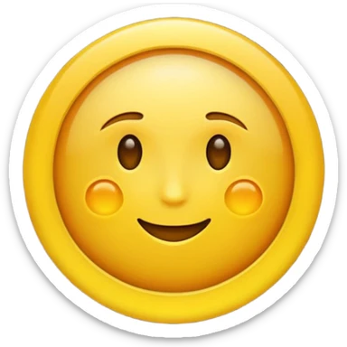 Juste un soleil normal, sans visage rien sticker