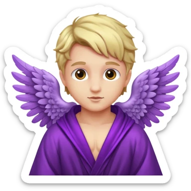 love cupid purple sticker