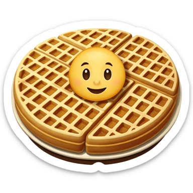 waffles sticker