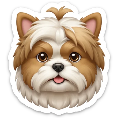 Shih tzu highland terrior sticker