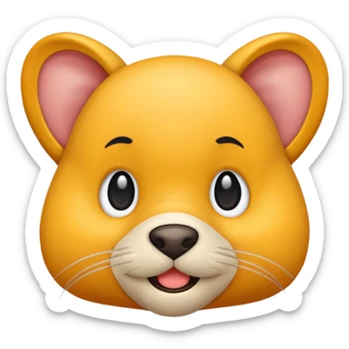 maiale nano  sticker