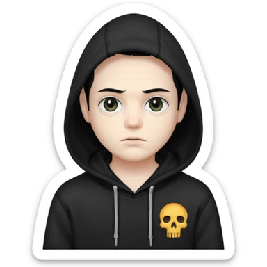 sematary graveman from the haunted mound  sticker