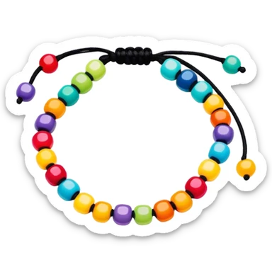 Friendship bracelet  sticker