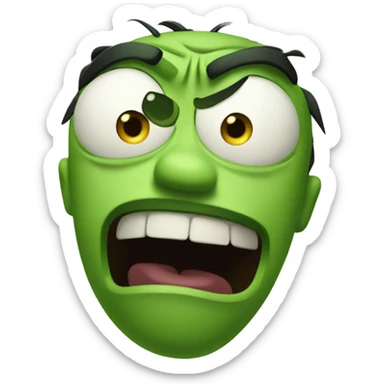Disgust from Inside Out sticker
