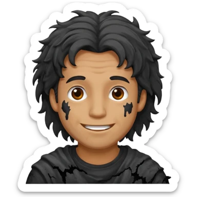 Olentzero es representado como un hombre grueso, desharrapado, manchado de carbón, de buen comer. Su singular característica es que vive aislado de la sociedad dedicado a hacer carbón vegetal en el bosque, gustándole comer y beber bien, y cada invierno baja de las montañas a los pueblos.[1]​ sticker