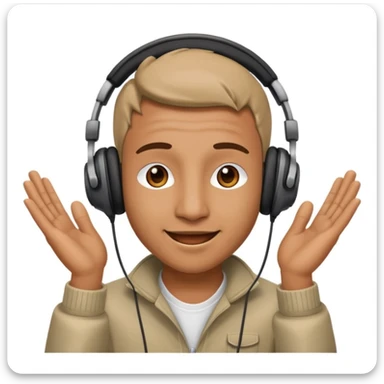 enthusiastic music producer  sticker