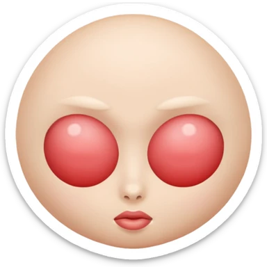 silicone breasts sticker