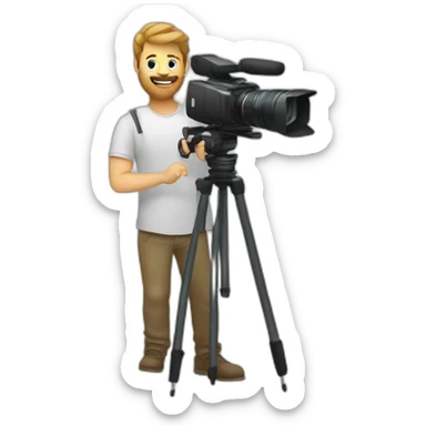 Videographer sticker