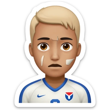 sport test (injury test) sticker