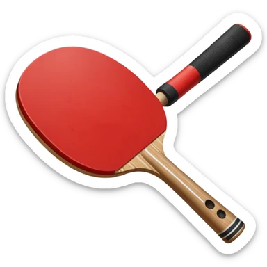 Table tennis bat sticker