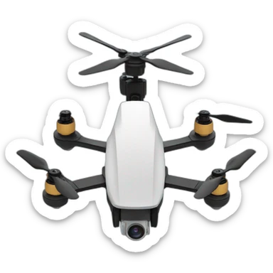 A FPV drone sticker