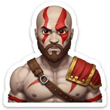 Kratos sticker