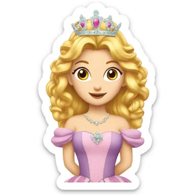 Prinsesstårta sticker