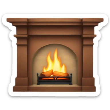 fireplace mantle sticker