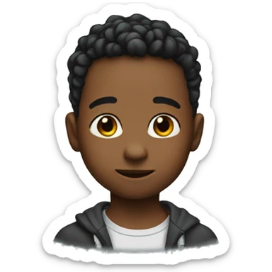 a little kid that I don't know sticker