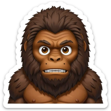 Create Sasquatch  sticker