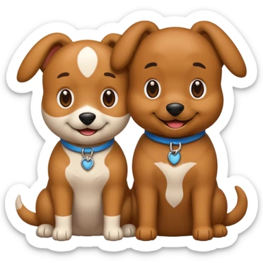 Two people having sex doggy style sticker