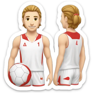 Polnischer Handballspieler sticker