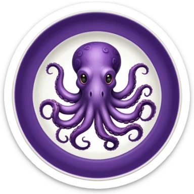 cooked octopus sticker