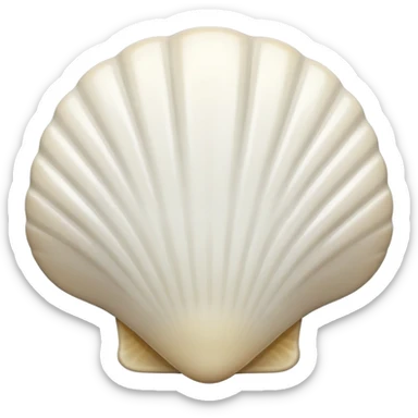 Shell WHITE JUST WHITE NO BEIGE OR ORANGE ONLY WHITE sticker