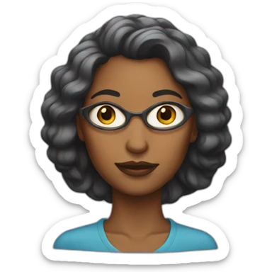 feminist woman psychology sticker