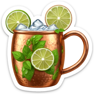moscow mule sticker