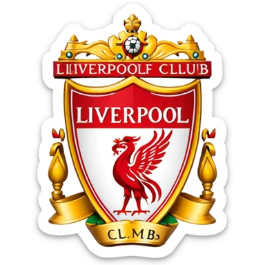 Generate a emoji like liverpool football club logo to copy as a text sticker