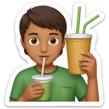 Mate 🧉 que diga querés 1 ? sticker