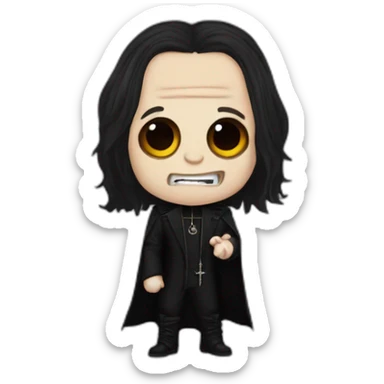 ozzy osbourne the prince of darkness sticker