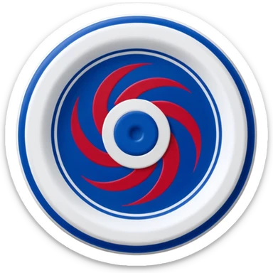 Gsünder Basel Frisbee sticker