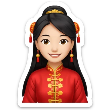 douyin girl sticker