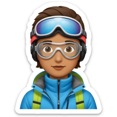 Ski Instructor sticker