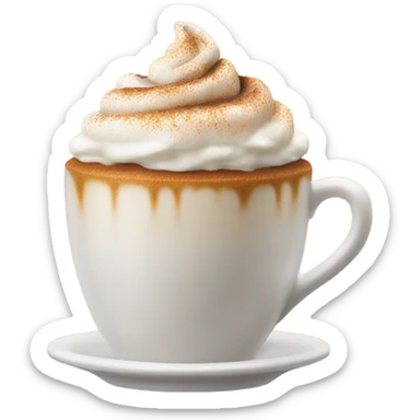 Pumpkin spice sticker