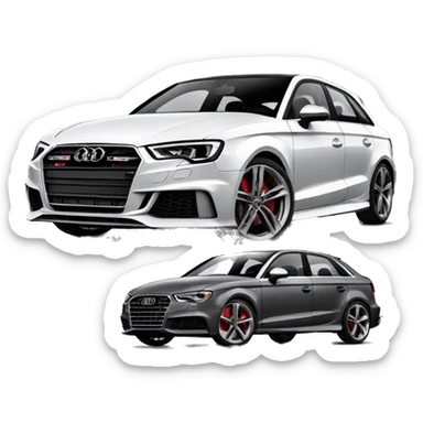 Audi S3  sticker