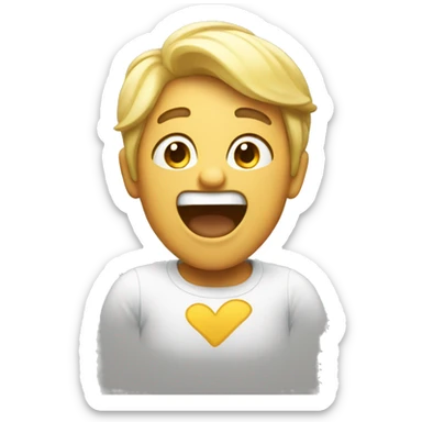 Very excited  sticker