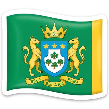 Bandeira de Belém do Pará  sticker