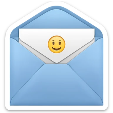 white invitation sticker